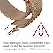 MAMONA Women's Rose Gold Quartz Watch Gift Set Waterproof Mesh Band Wristwatch Ultra Thin L3881RGGT