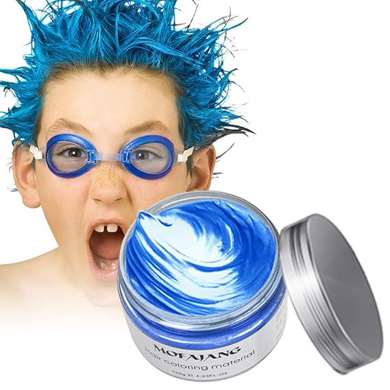 Elera temporal pelo Color cera de pelo profesional, para hombres