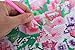 Alonea 5D Diamond Cat Embroidery Painting Animal Rhinestone Cross Stitch Decor DIY (1PC Diamond Embroidery+1PC Artificial Roses Flowers)
