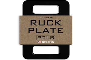 GORUCK Ruck Plate – USA Made Weight for Rucking, Strength & Fitness, Fits with Rucker & Ruck Plate Carrier – 10LB, 20LB, 30LB, 45LB