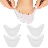 ViveSole Toe Protectors for Women &amp; Men (4 Pcs) - Silicone Sleeve Covers | For Feet - Foot Gel Caps for Pain Relief, Pressure Sores for Shoes, Work Boots - Blister Protection, Breathable Cushion