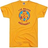 DIRTYRAGZ Men's Los Pollos Hermanos Chicken Brothers T Shirt