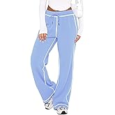 DISCIPBUSH Track Pants Women Sweatpants Soft Jogging Straight Pajama Sweats Wide Leg Sweatpants Women Lounge Pants Joggers
