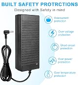 inShareplus 12V 10A 120W LED Power Supply UK Plug 100-240V AC to 12V DC view 3