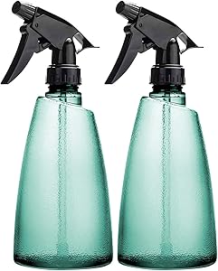 Runrar Plant Mister Spray Bottle 16oz Spray Bottles Plant Watering Sprayer with Fine Mist and Stream Spray Modes Multipurpose Plastic Water Spray Bottle for Plants, Garden, Cleaning Solutions,2 Pack