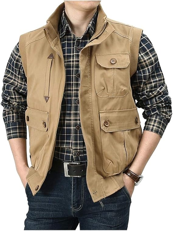 Gilet Uomo Trapuntato Con Cappuccio - Leggero E Caldo Per Sport E Tempo Libero - Foto 7