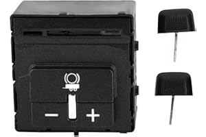 Trailer Brake Control Switch Assembly 84108373 Replacement for Silverado 1500 2500 3500 2015 to 2019 4500 5500 6500 HD 2019-2