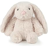 Best Pet Supplies Bunny Buddy Squeaky Plush Dog Toy - Beige, Small | Soft Plush, Squeaks &amp; Crinkles, Perfect for Moderate Chewers, Toss &amp; Fetch Play, Stress &amp; Anxiety Reliever, Ideal Gift Toy