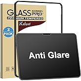 Ksleri 2 Pack for iPad Air 13 Inch M3/M2 (2025/2024,7th/6th Generation) Matte Glass Screen Protector (Not Anti Spy Privacy) Anti Glare Anti Fingerprint Tempered Glass with Alignment Frame