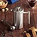 Stainless Steel French Press Cafetiere Coffee Maker Size: 12 oz.