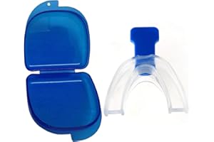 Multi-purpose Mouth Guard for Teeth Grinding Bruxism Nightguard with Storage Box Food-grade EVA Mouthguard Men Women Comforta