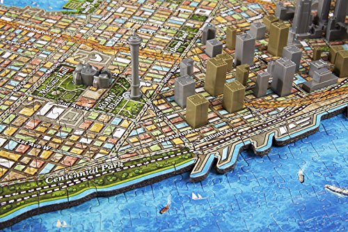 4D Cityscape Seattle Time Puzzle (1100+ Pieces)