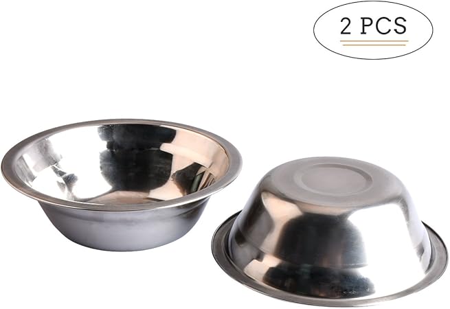 metal food bowl