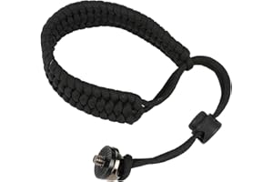 Camera Wrist Strap, Adjustable Nylon Hand Wrist Straps Lanyard with a 1/4" screw, for insta360 selfie stick, GoPro, Nikon Can