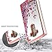LG G4 Case with [Tempered Glass Screen Protector], NageBee Quicksand Waterfall Liquid Floating Glitter Flowing Sparkle Bling Luxury Clear Soft TPU Case for LG G4 (Rose Gold)