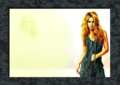 Tamatina Wall Poster Shakira Hd Quality Music Posters Amazon In Home Kitchen