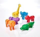Smartmax My First Safari Animals Magnetic Discovery Play Set 18 Pieces 1-5 Years view 3
