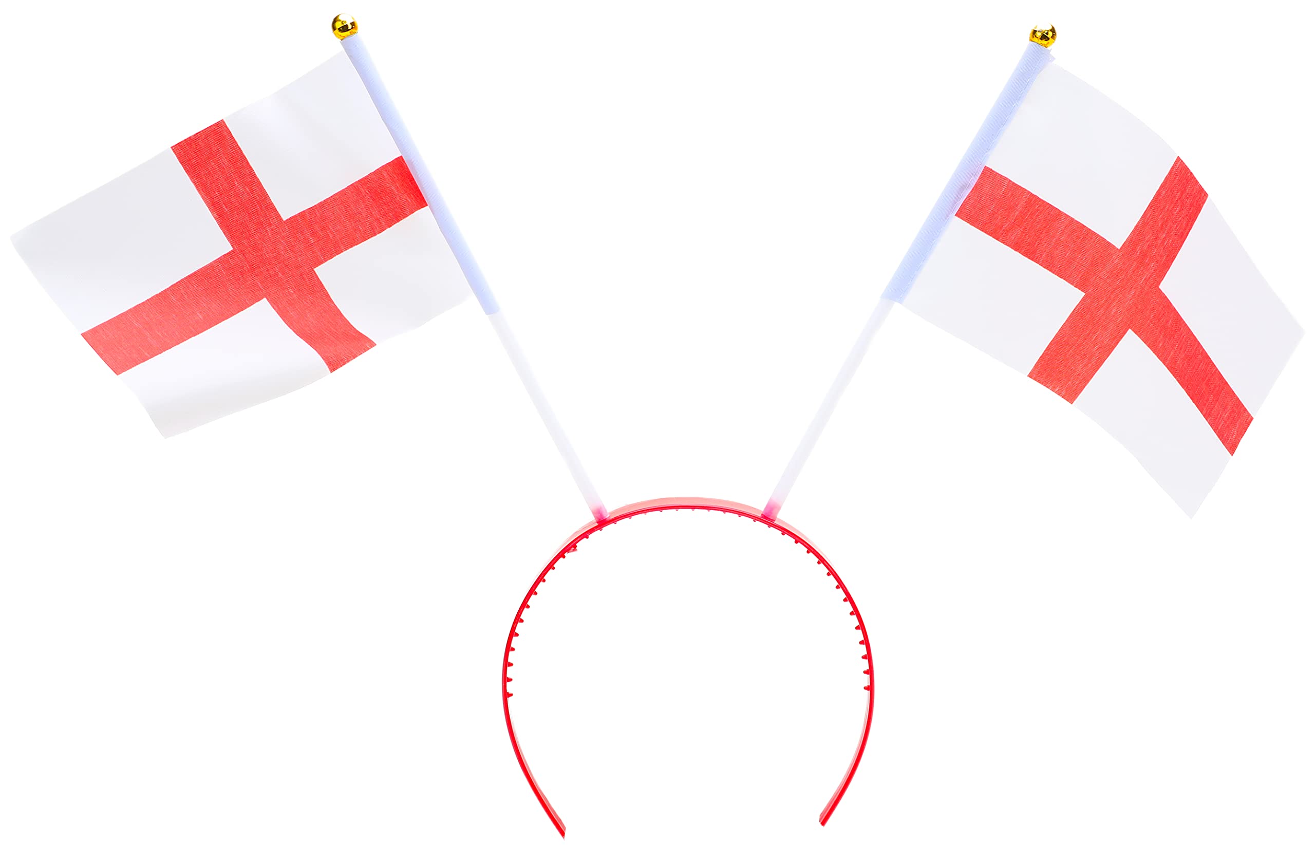 Toyland® St George Flag England Headband - Euro & World Cup - Football Parties - English Party Decorations