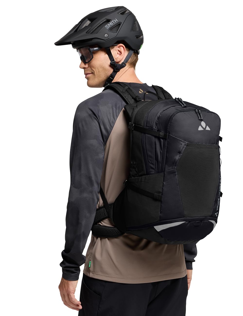 VAUDE Bike Alpin 28+5 Mountainbikerucksack – Schwarz 6
