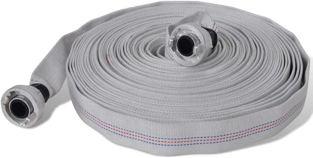 FZYHFA Fire Hose Flat with D-Storz Couplings 1 Inch Hose Pipe Pump Irrigation 20 m