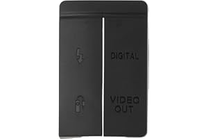 SG Store Camera USB/AV Out/HDMI Rubber Cover Cap Compatible with Canon EOS 5D Camera