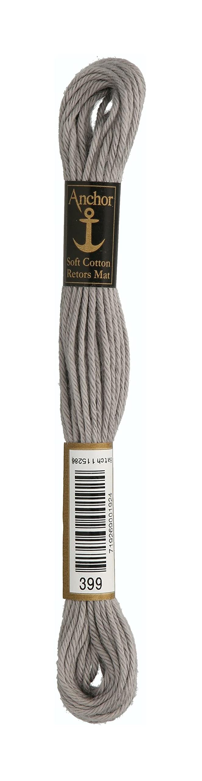 Anchor Matt Embroidery Thread, Running Length: 10M Dunkelgrau Embroidery Threads