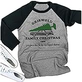 Griswold Family Christmas Vacation Shirt Women Funny Xmas Baseball Tee Festival Shirt
