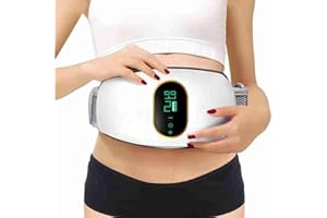 Electric Vibration Massage Belt, Abdominal Waist Training Massage Instrument, Vibration Massage Instrument for Men and Women 