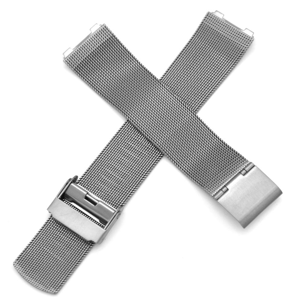 20mm Spring Bar Stainless Steel Watch Strap Replacement for Skagen 233 Series (Titanium)