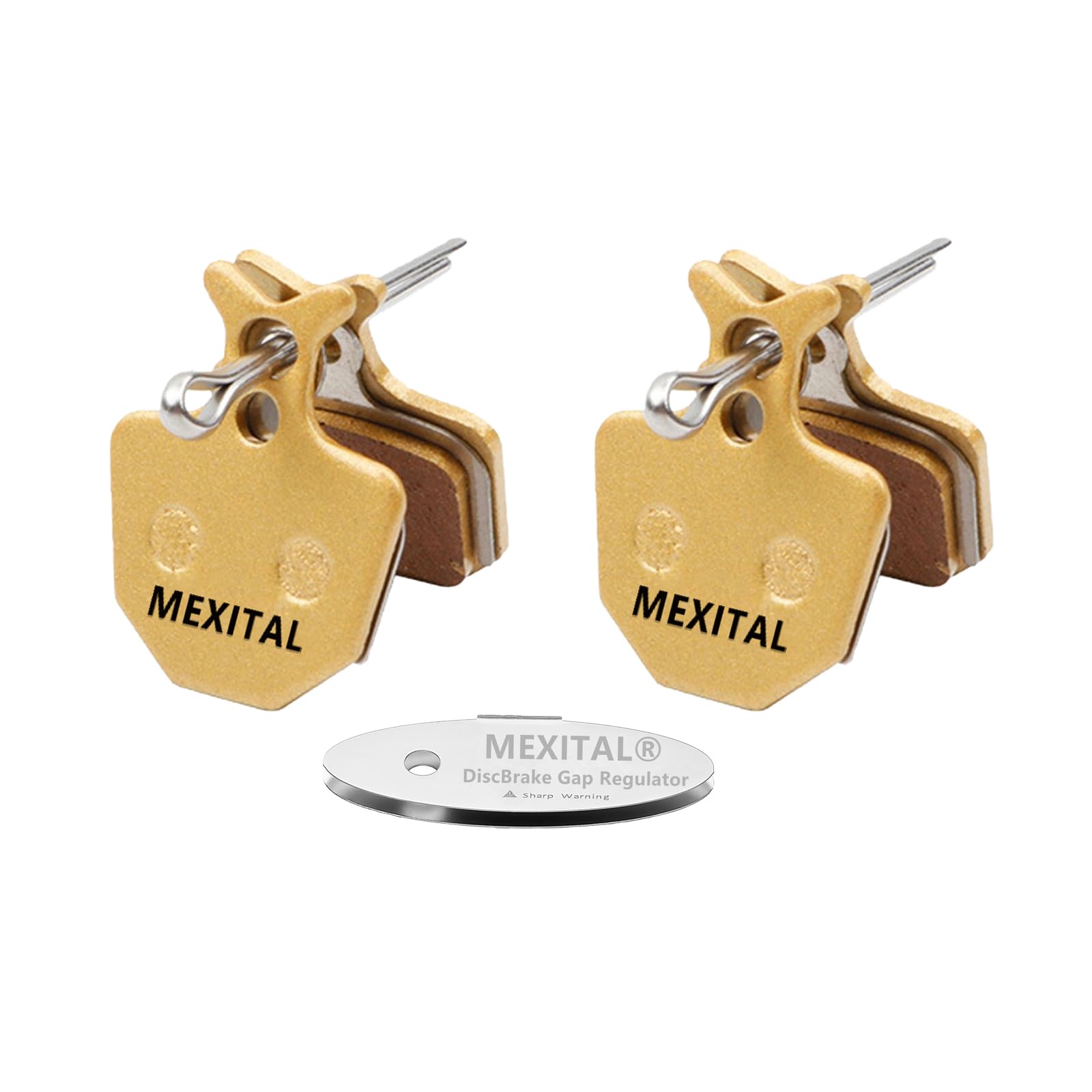 MEXITAL 2 pairs Sintered Disc Brake Pads fit for Formula ORO Hydraulic K18 K24 Puro Bianco S16-2