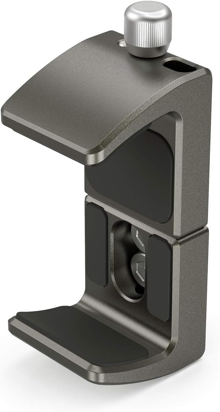 SMALLRIG Aluminum Power Bank Holder, Powerbank Mount Clamp for Portable Power Banks with Width Range from 53mm to 81mm - 2790
