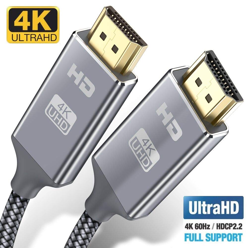 Hd 1080p 3d Xbox Playstation Ps3 Ps4 Pc 10 Meters Braided Hdmi Cable Grey Hdmi Cable 10m Hdmi Lead Cord Snowkids High Speed 18gbps Hdmi 1 4 Cable 2k 60hz Compatible Fire Tv Ethernet Video Uhd 2160p