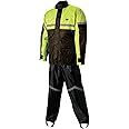 Nelson-Rigg SR-6000-HVY-04 Stormrider Rain Suit (Black/High Visibility Yellow, X-Large)