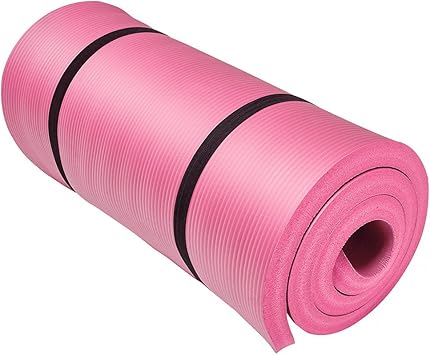 Easthills Fitness - Esterilla de Yoga y Ejercicio Extra Gruesa de 3cm con Correa elástica para Gimnasio, Entrenamiento, Terapia física, Pilates: Amazon.es: Deportes y aire libre