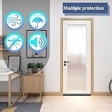 HIZH 94cm Door Draft Excluder Under Door Seal Weather Stripping Grey view 6