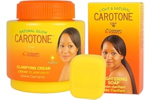 GENERIC Natural Glow Carrot Cream + Soap Combo – Moisturizing & Nourishing Set with Carrot Extract and Collagen for Smooth, Healthy-Looking Skin
