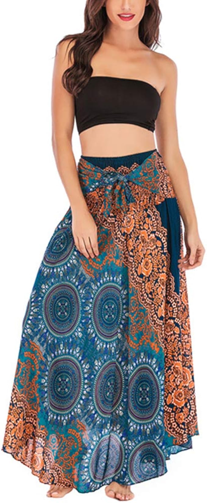 boho beach skirt