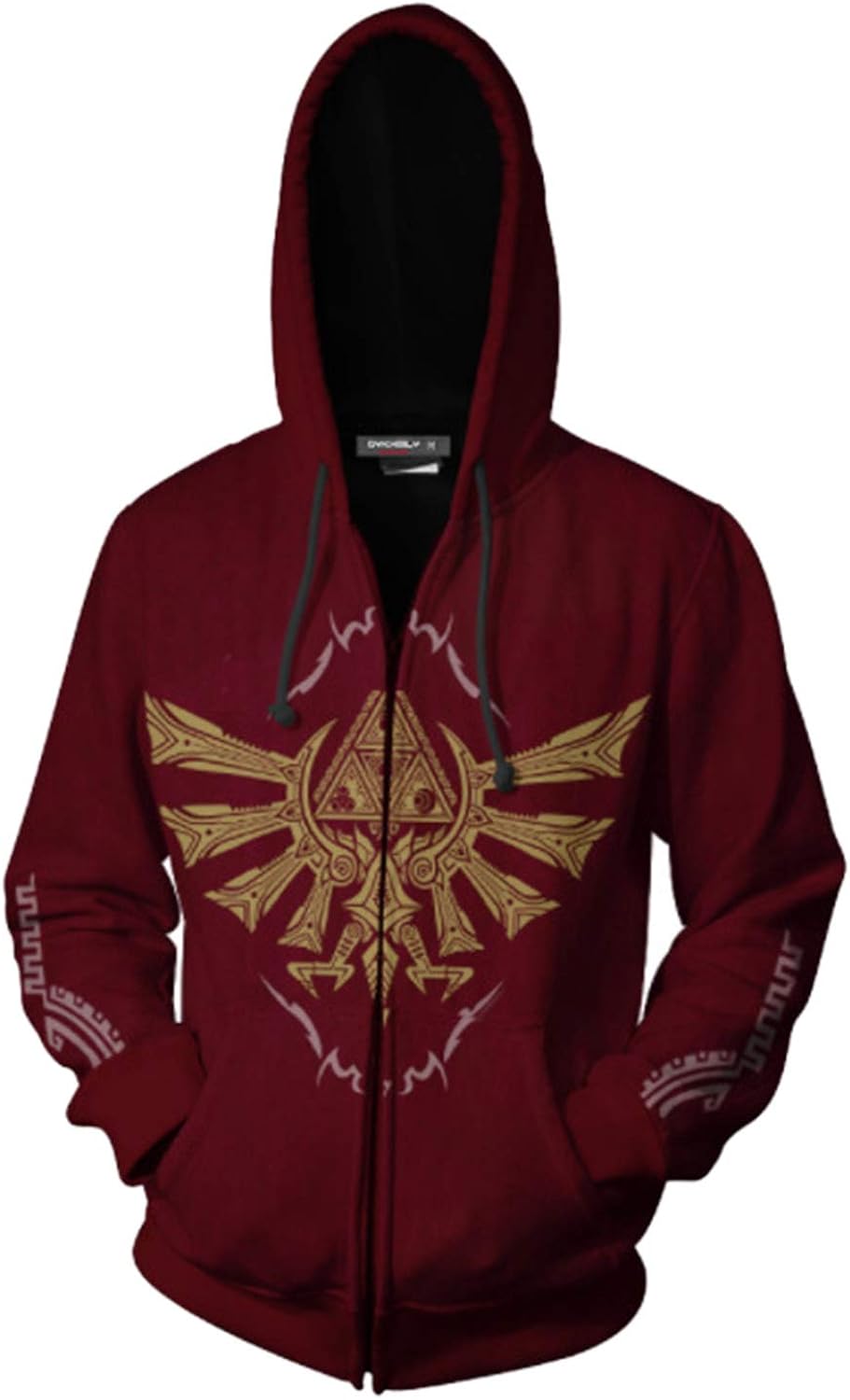 pix Zelda Botw Hoodie the legend of zelda cosplay costume breath of the wild link hoodie sweatershirt men s halloween zip up coat