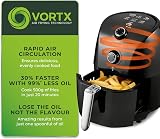 Tower Vortx Compact Air Fryer 1.5L 900W Black 30 Min Timer view 3