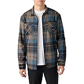 O’Neill Men’s Lined Jacket – Durable Canvas or Flannel Outer, High Pile Interior for Warmth, Standard Fit Everyday Layer