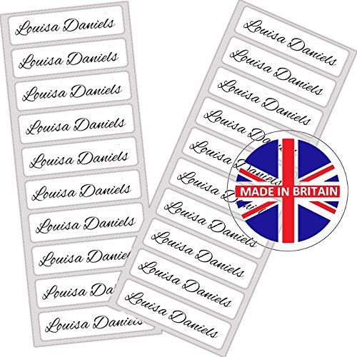 Iron On Labels, Name Labels, Name Labels for Clothes, Name Tags, Personalised Labels,Custom ...