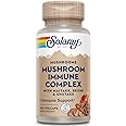 SOLARAY Organically Grown Fermented Mushroom Immune Complex 600 mg | Healthy Immune Function Support | 100 VegCaps