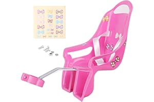 Doll Bicycle Seat - Kids Bicycle Decorative Doll Seat | Kids Decorative Doll Seat with Stickers | Encourage Imagination and E