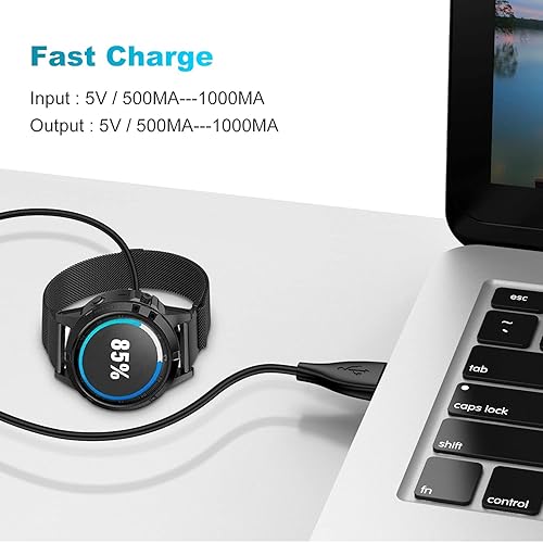 Eanetf Charger Cable Compatible with Garmin Fenix 6S 6X Pro