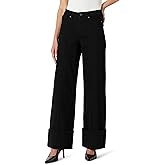 Amazon Essentials (Demi's Pick) Women's High-Rise Wide Leg Cuffed Jean