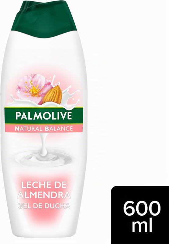 Natural Balance, gel de banho com leite de amêndoa, 12x600ml