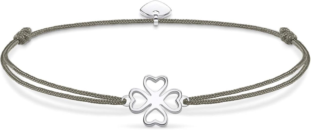 Bracciale Donna Thomas Sabo Little Secret: Simbolo Infinito In Argento Sterling 925, Colore Nero