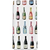 Champagne Gifts Kitchen Towels for Wedding Engagement Newlywed, Champagne Lover Gifts Decorative Towels for Bar Kitchen Bathroom
