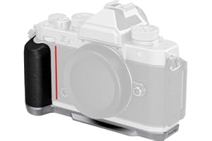 SmallRig L-Shaped Mount Plate with Silicone Handle for Nikon Z f (Silver) 5706