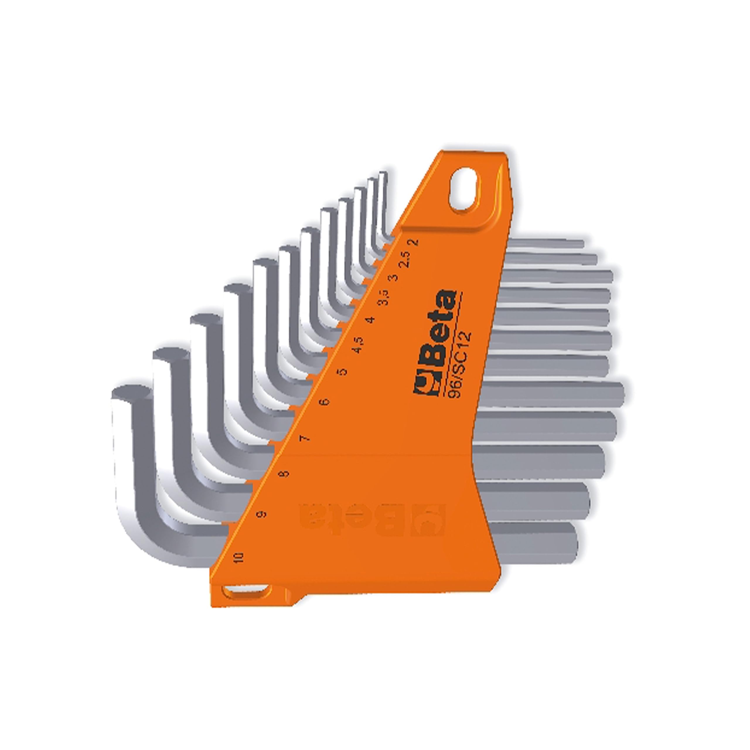 Beta 960395 Model 96 /SC12 Set of 12 Offset Hexagon Key with Support
